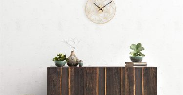 XSWZAQ Wooden Wall Clock