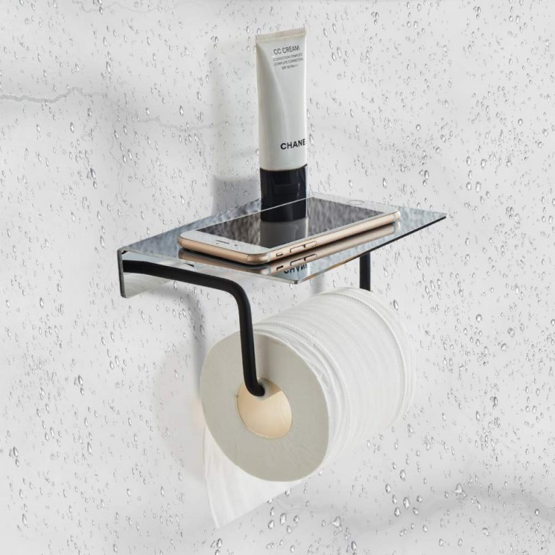 FORIOUS Toilet Paper Holder Wall Mount