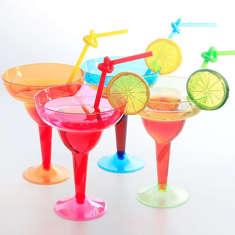 Plastic Margarita Glasses