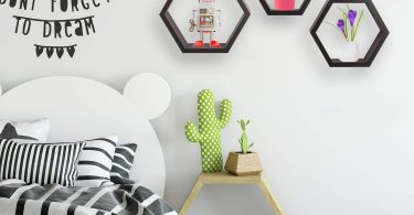 Halter Hexagonal Shaped Floating Shelves