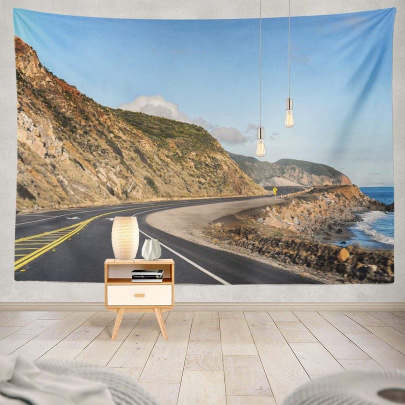 ONELZ Wall Hanging Tapestry Coast Southern California