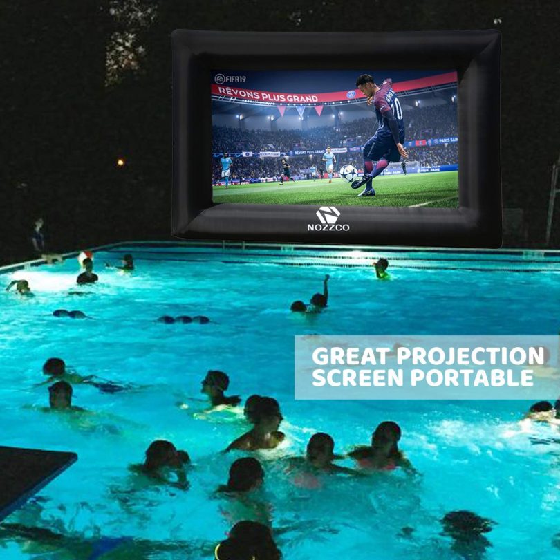 Outdoor Movie Screen – 16 FT Inflatable Projector Screen