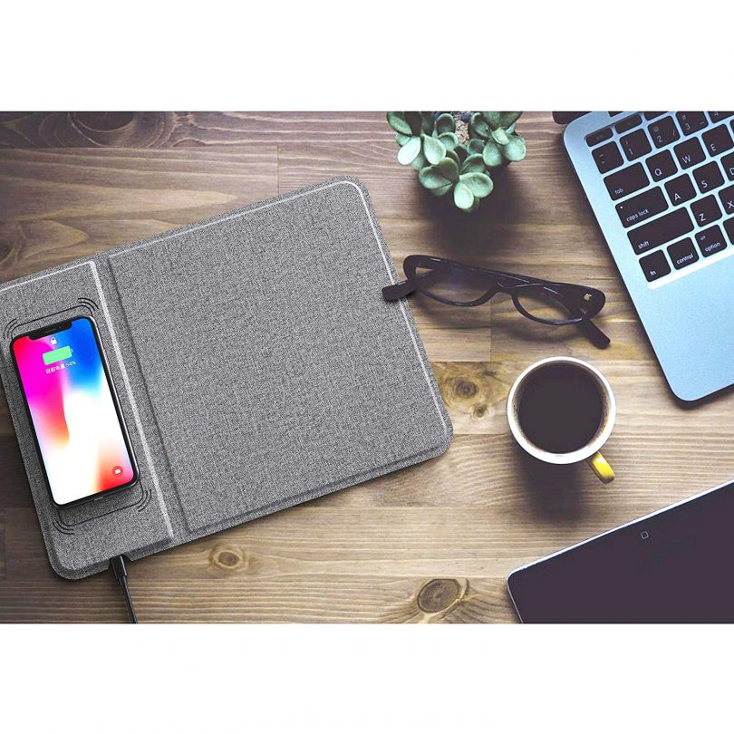 Wireless Mouse Pad Mat Charger