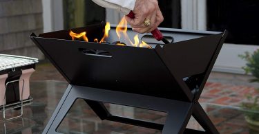 Fire Sense Notebook Charcoal Grill