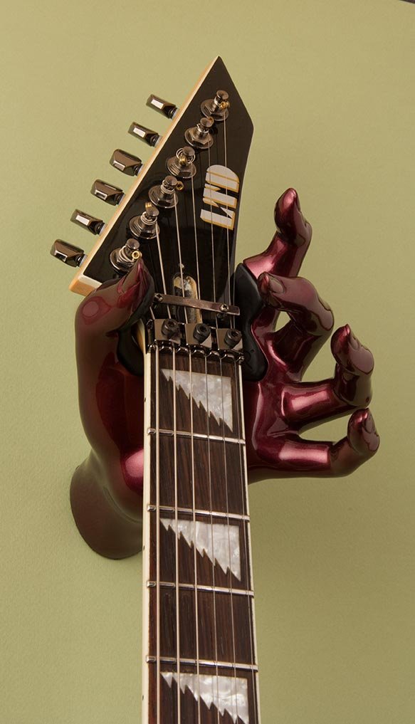 Cherry Valkyrie Guitar Hanger – Left Hand