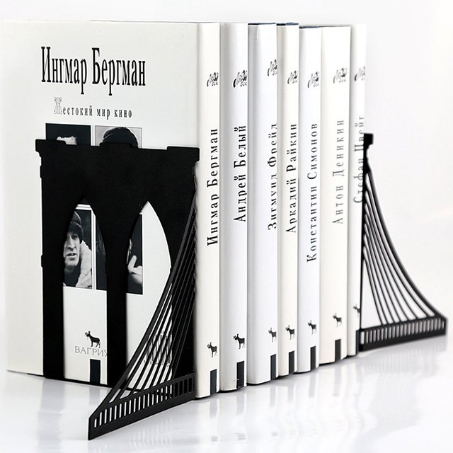 Brooklyn Bridge Metal Bookends