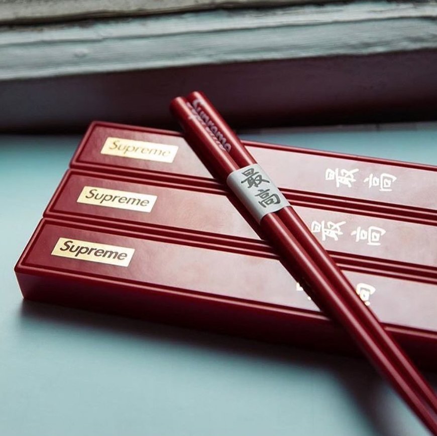 Supreme Chopsticks Set Red