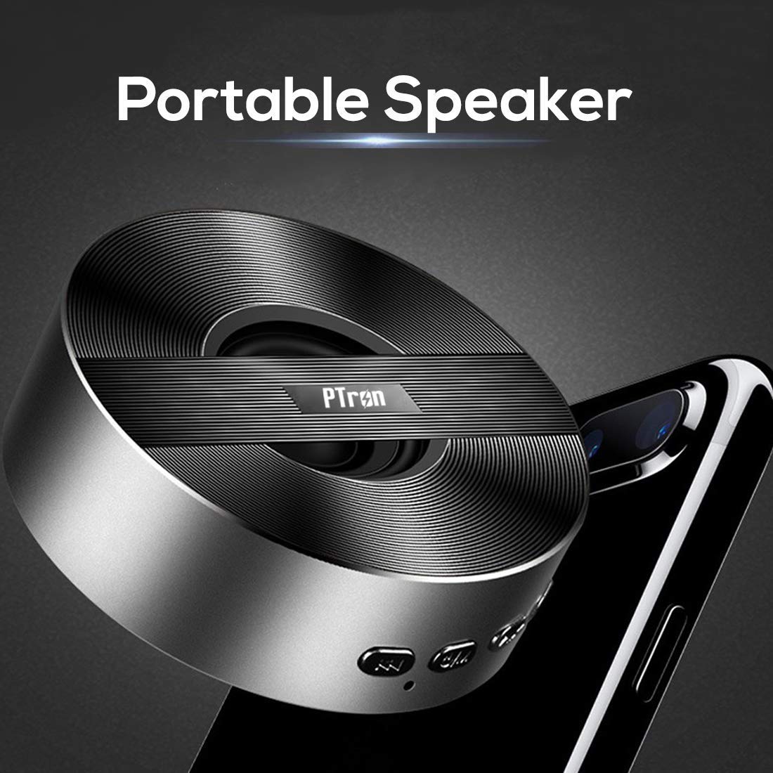 PTron Music Bot BT Mini Portable Wireless Bluetooth Speaker for All Mobiles