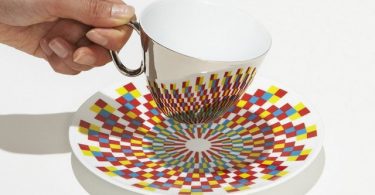 Mirror Cup & Saucer