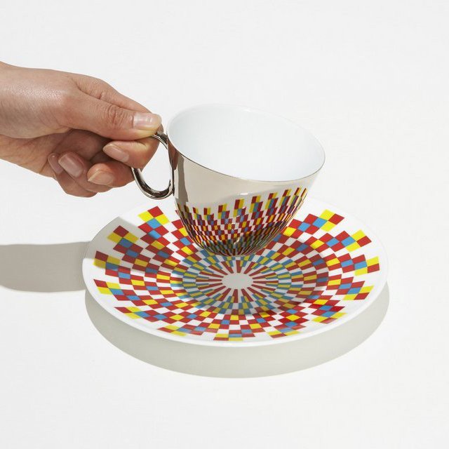 Mirror Cup & Saucer