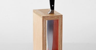 Olith Cadmium Red Knife Rack