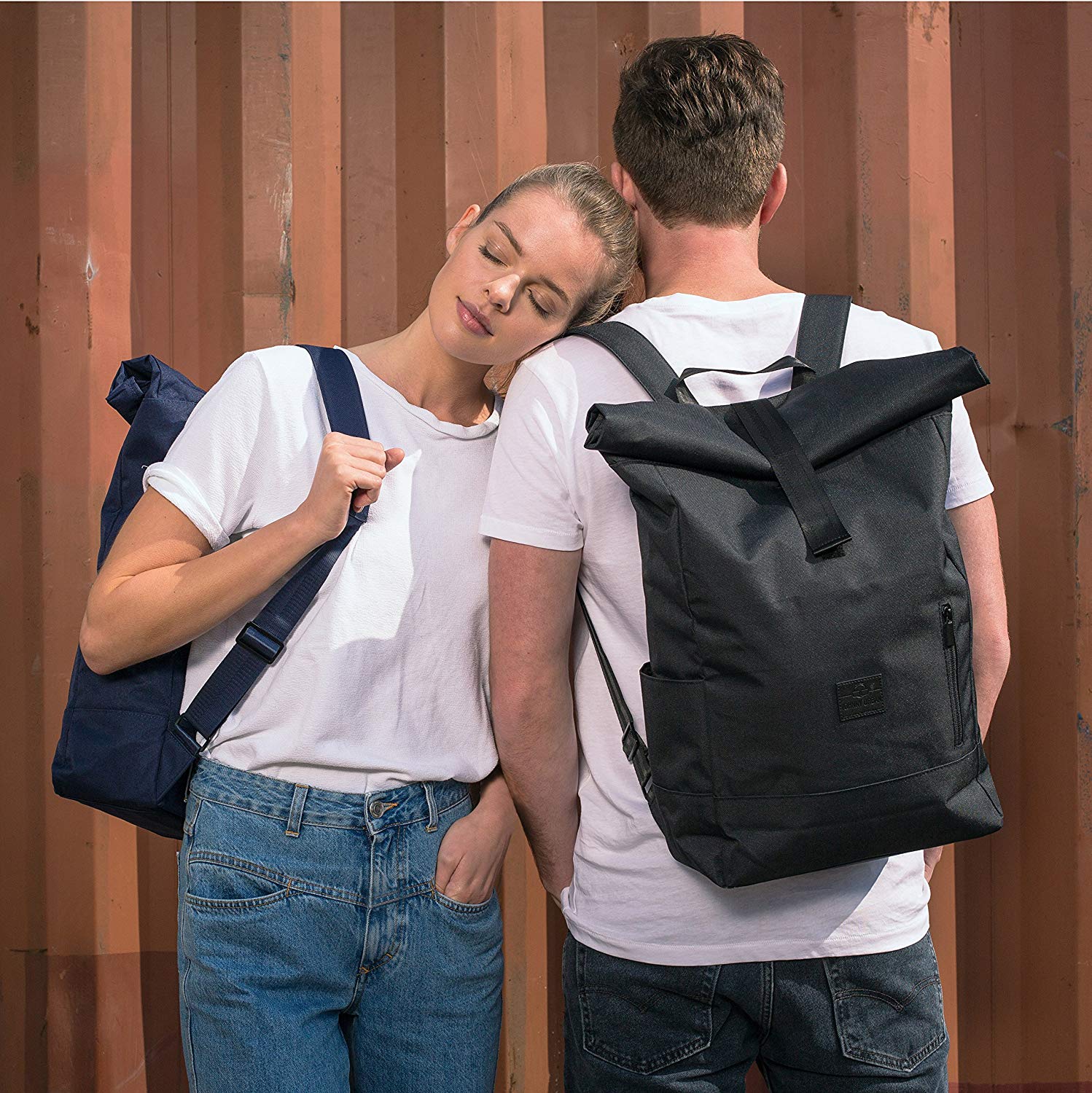 johnny urban roll top backpack
