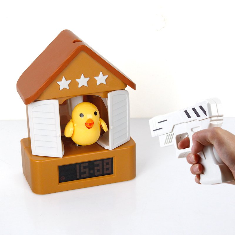 Cuckoo Shooting Alarm Clock