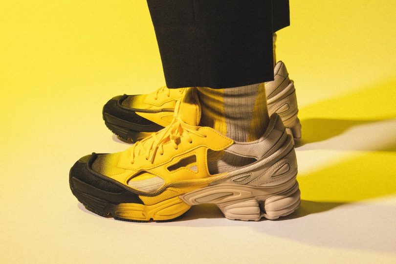 adidas raf simons ozweego yellow
