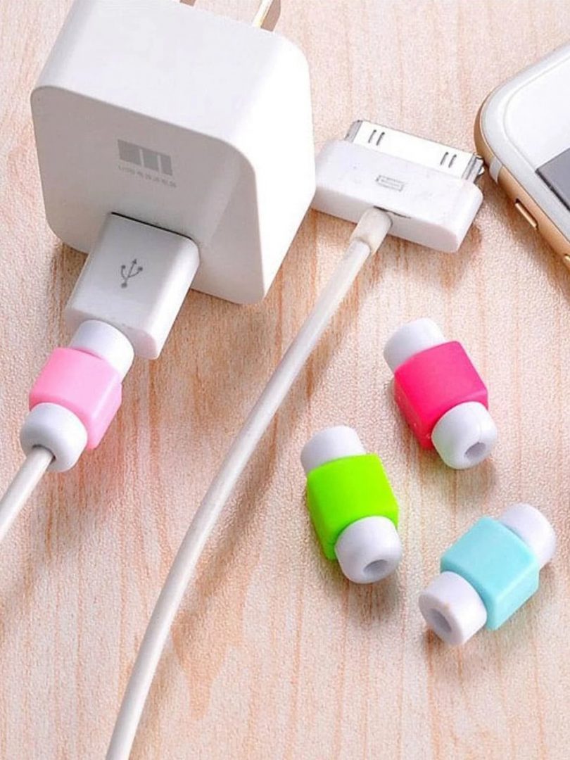 Random Color Charger Cable Protector 5pcs