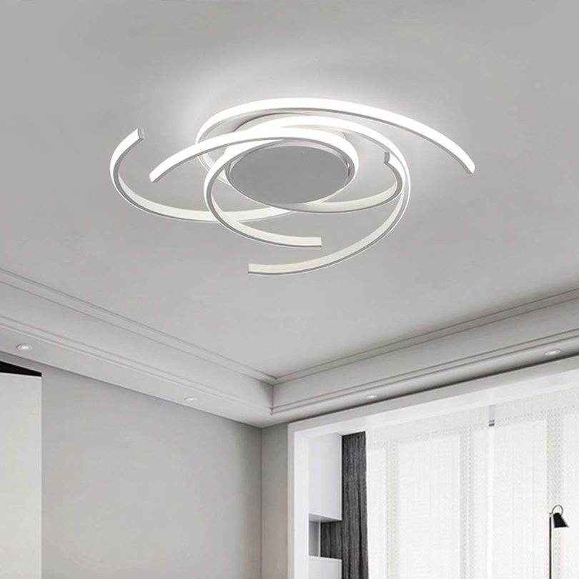 LED Bedroom Light Modern Chic Design Flush Mount Ceiling Lamp