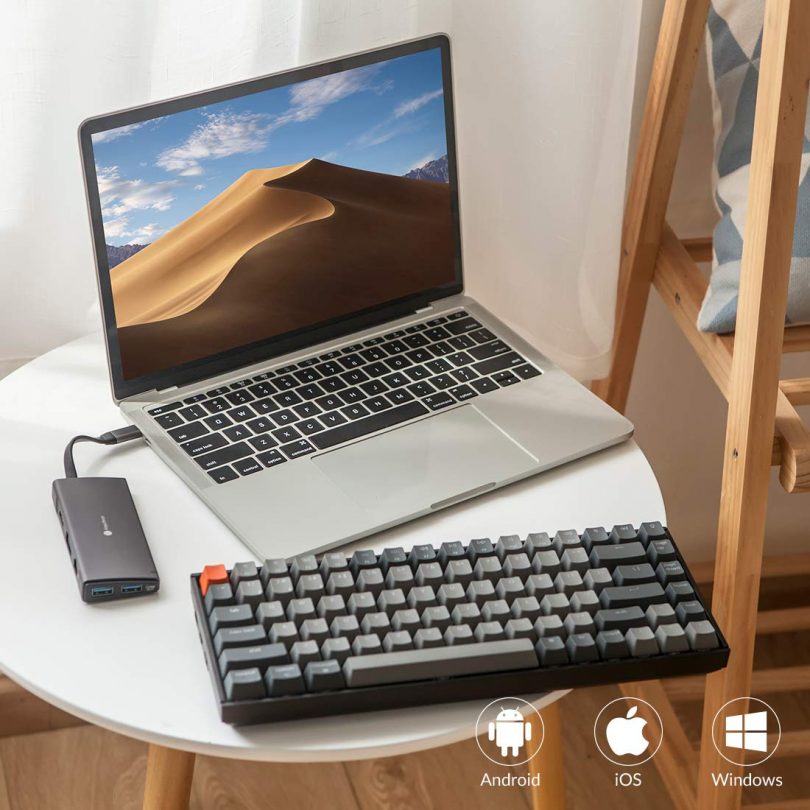 Keychron K2 Bluetooth Wireless Mechanical Keyboard with Gateron Brown
