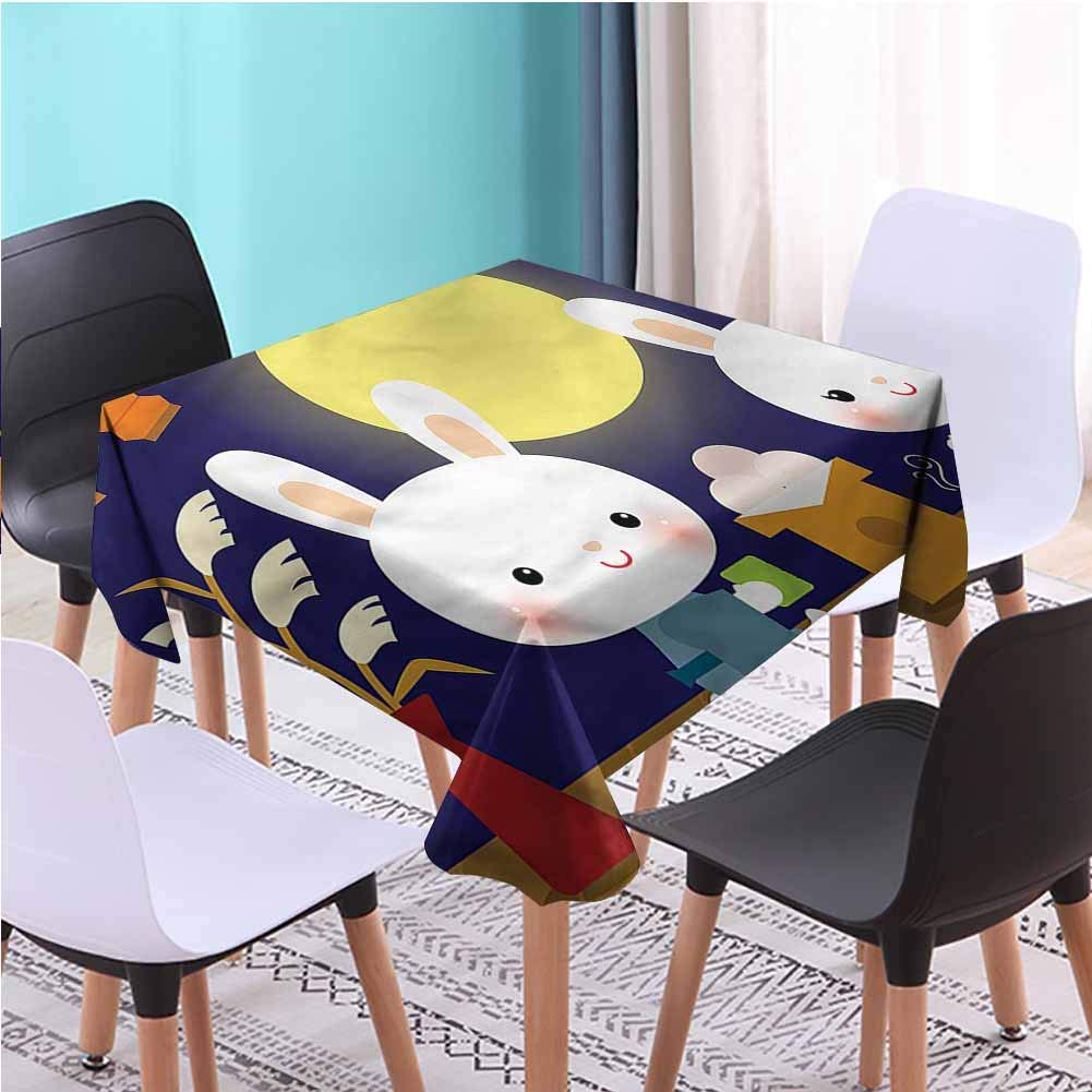 Zara Henry Design Anime Cart Square Table Cloth