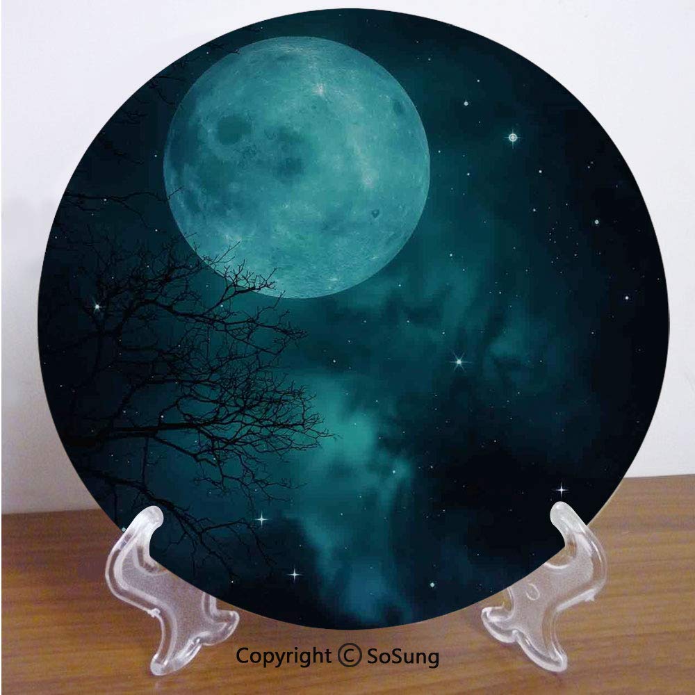 Space 7″ Ceramic Decorative Plate