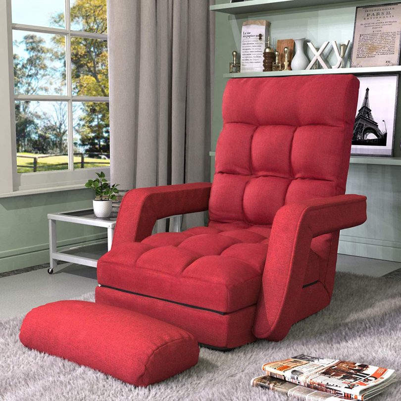 Merax Folding Lazy Floor Chair Sofa