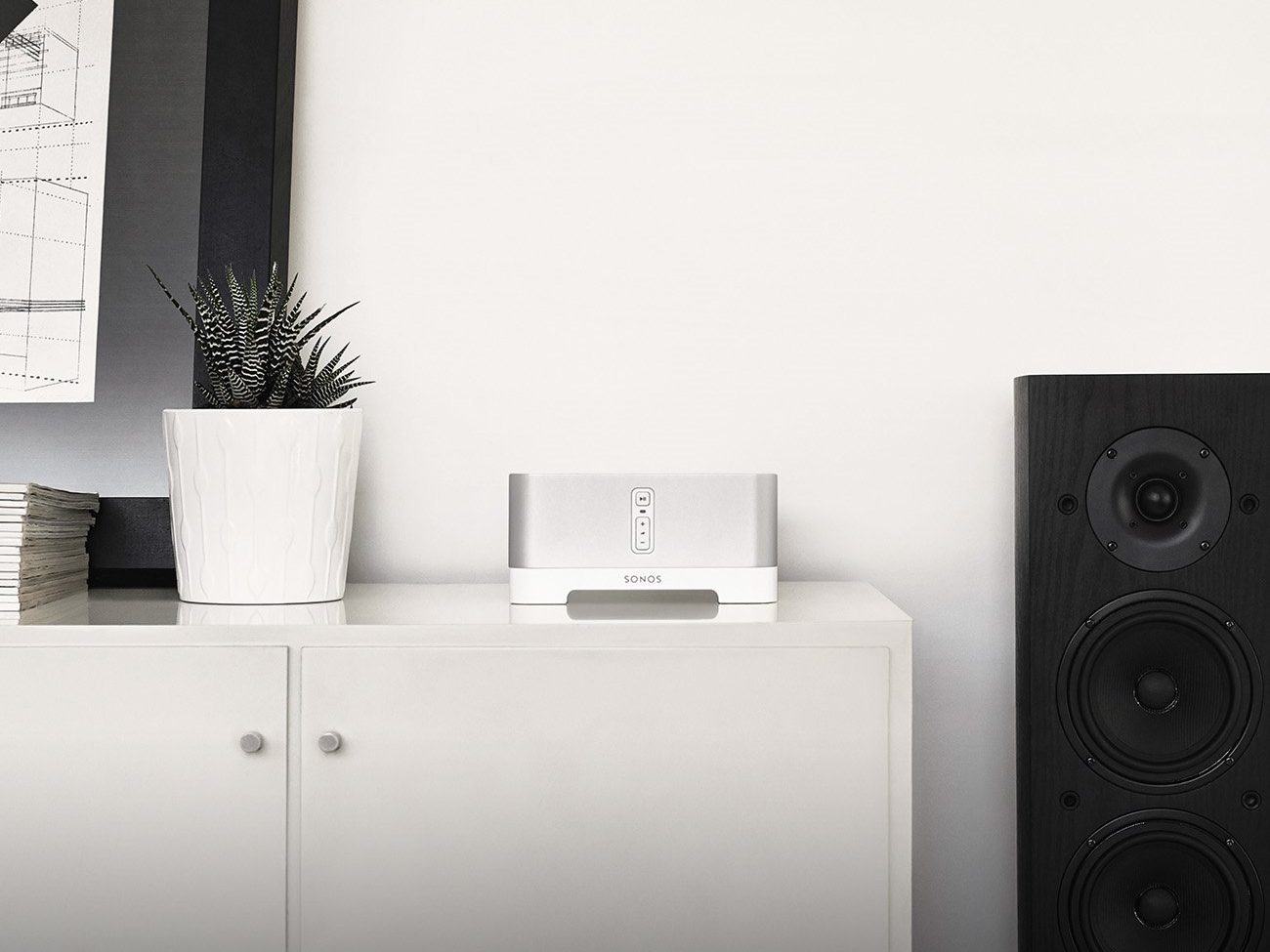 SONOS CONNECT:AMP Wireless Streaming Music System with Amplifier for Speakers