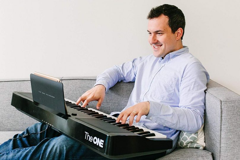The ONE Smart Piano Keyboard with Lighted Keys