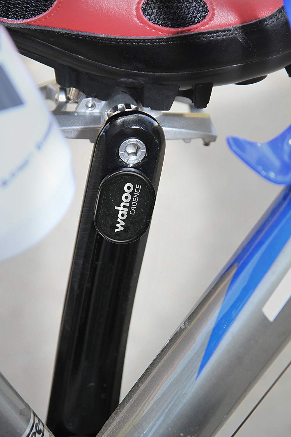 install wahoo speed sensor on spin bike