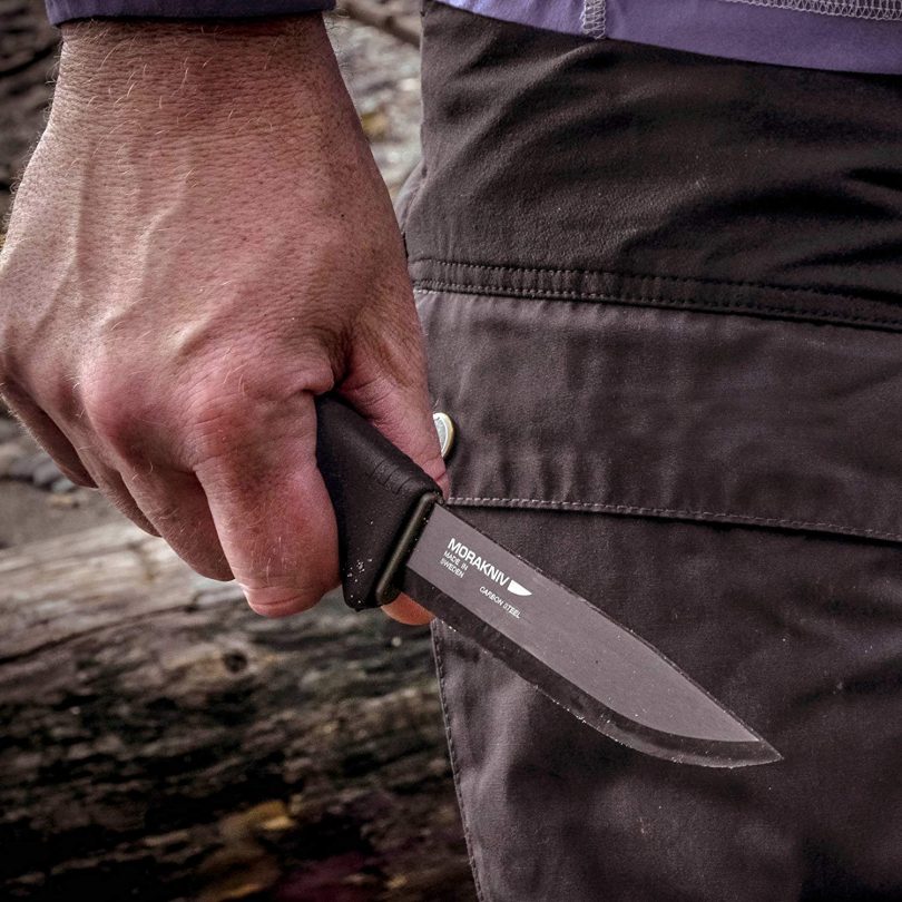 Morakniv Bushcraft Carbon Fixed Blade Knife