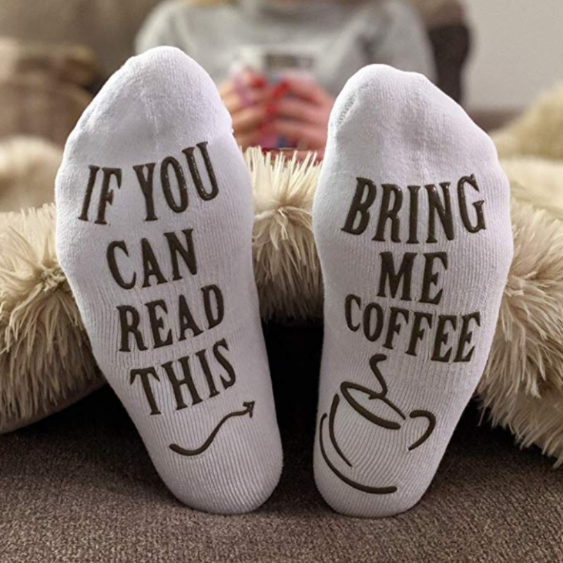 Women’s Novelty Socks – “If You Can Read This, Bring Me Some”