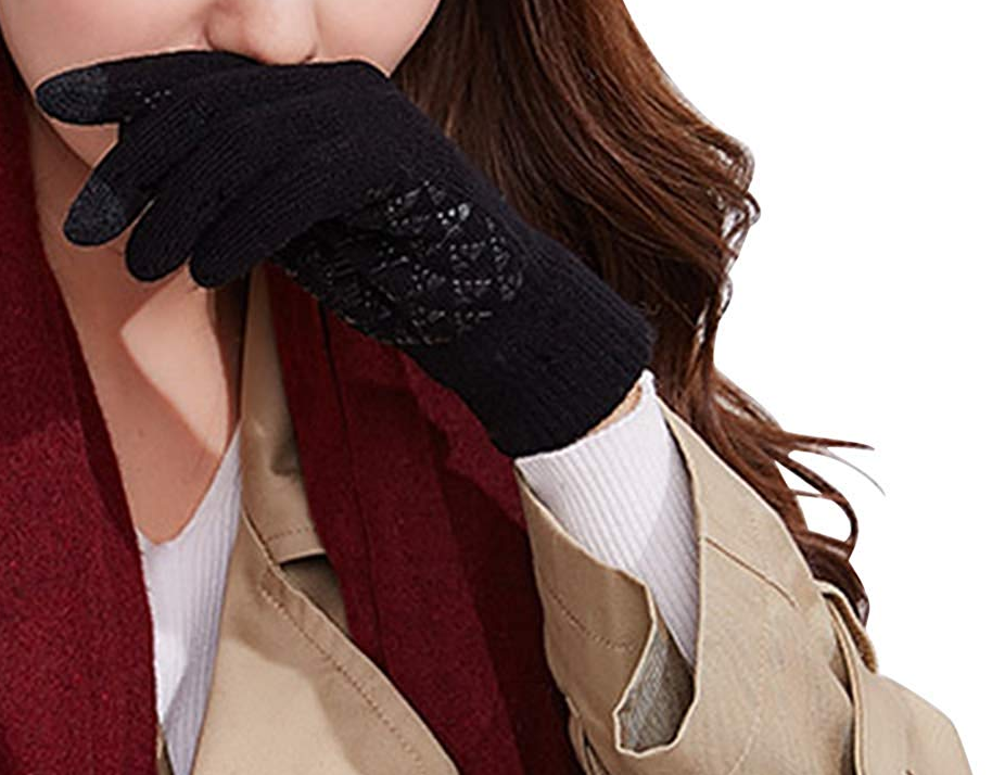 Libertepe Winter Knit Touchscreen Gloves