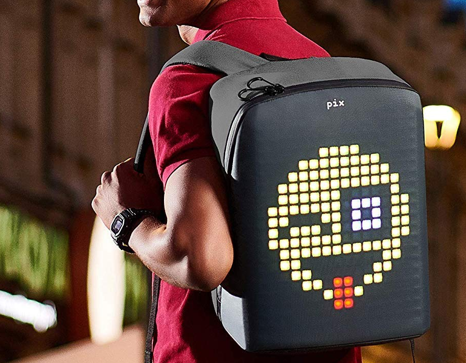 Pix Backpack with Programmable Screen Smart Digital