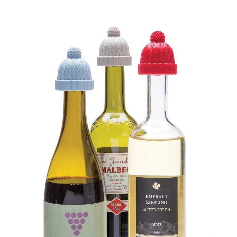 Beanie Cap Decorative Silicone Bottle Stopper