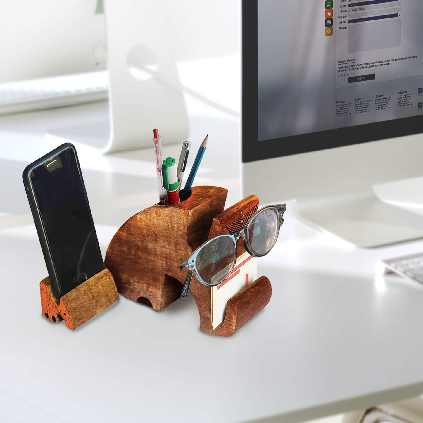 storeindya Eyeglass Holder Cell Phone Mobile Stand Holder