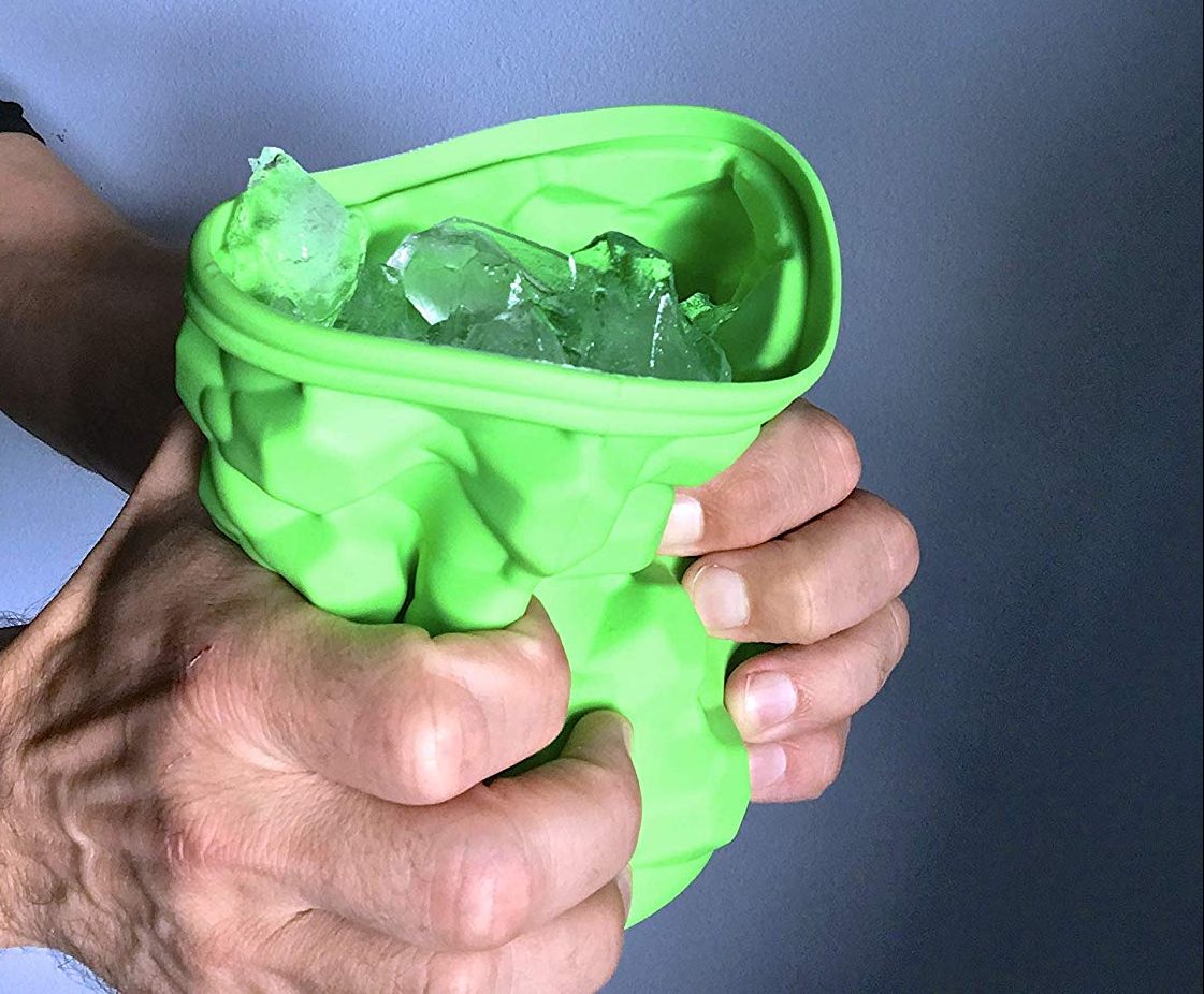The Ultimate Ice Cube Maker Silicone Bucket with Lid Makes