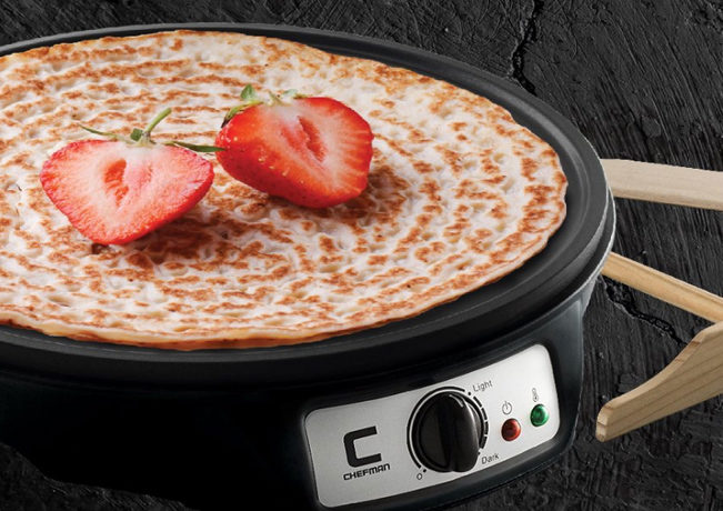 Chefman Electric Crepe Maker Griddle