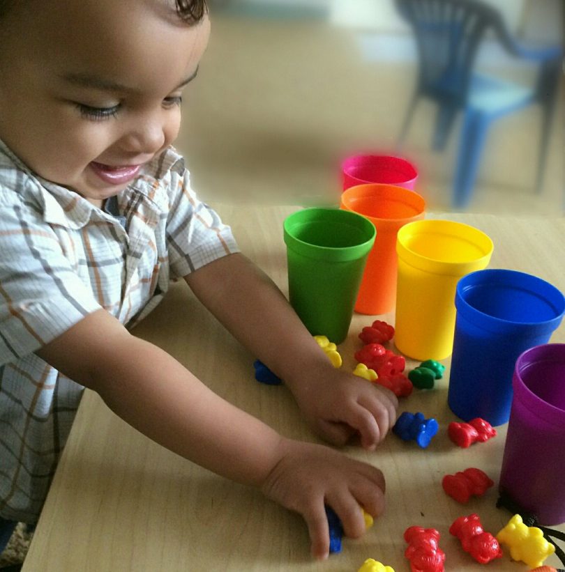 Skoolzy Rainbow Counting Bears with Matching Sorting Cups