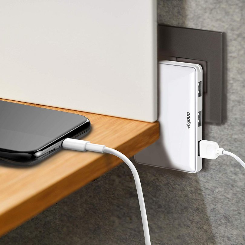 VogDUO Charger Pro, 3 Port USB Travel Wall Charger