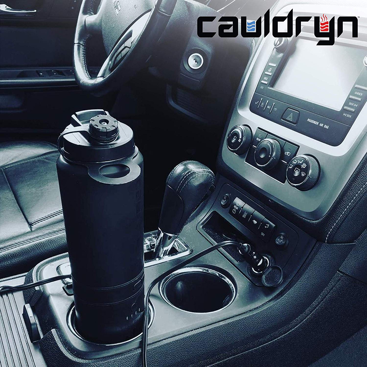 Cauldryn Vehicle DC Adapter Base for use with Cauldryn Smart Mug