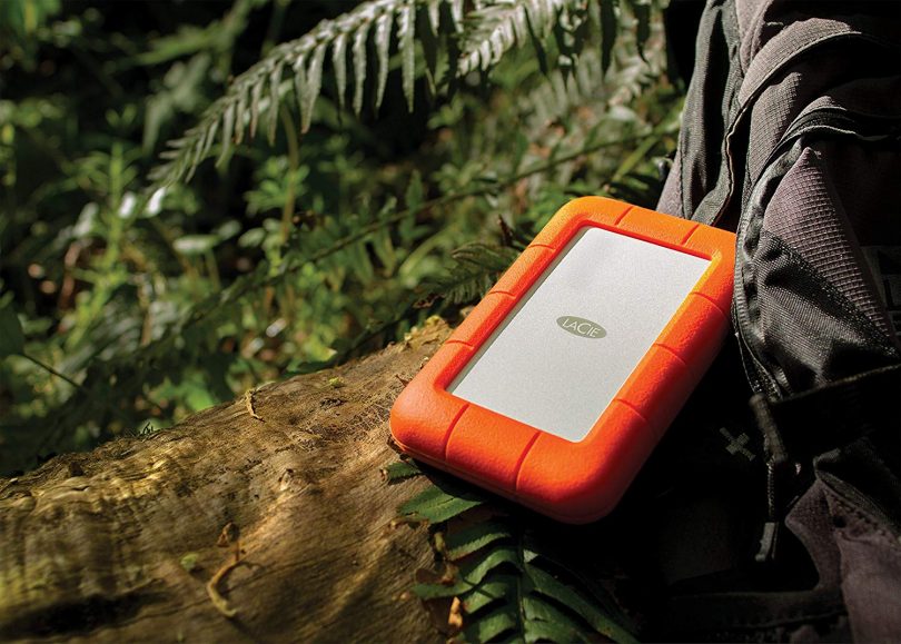 LaCie Rugged 2TB Thunderbolt and USB 3.0 Portable Hard Drive + 1mo Adobe CC All Apps