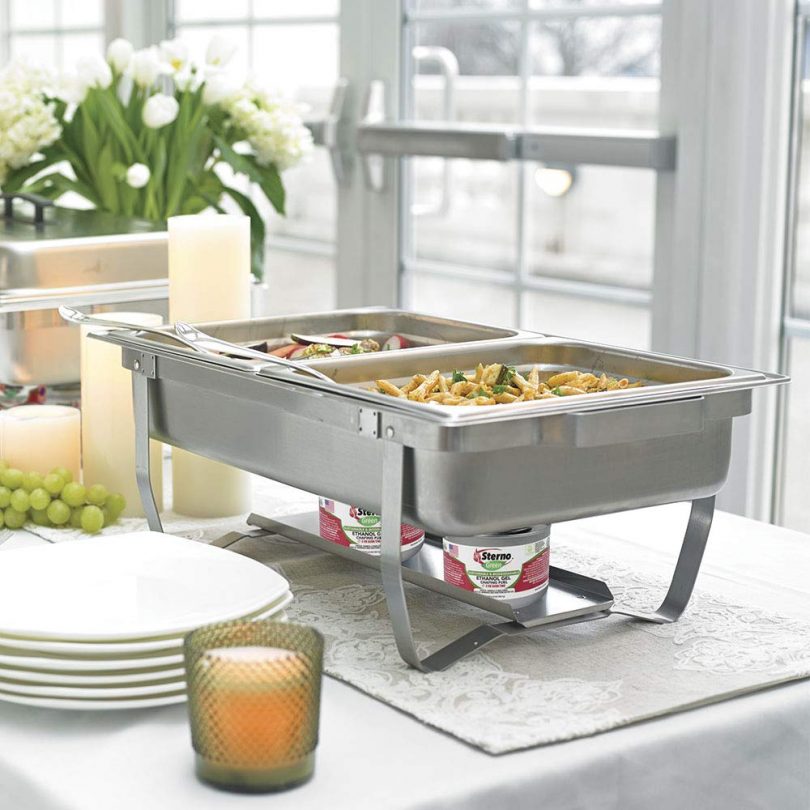 Sterno Products 70153 Foldable Frame Buffet Chafer Set