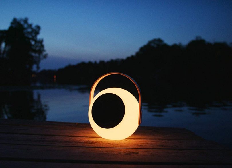 Mooni Koble Designed Eye Speaker Color Changing LED Lantern with 10W Bluetooth Speaker