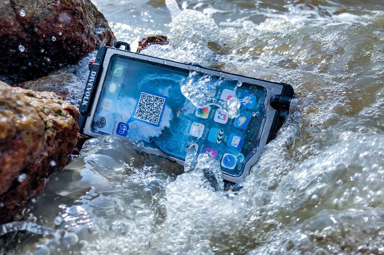 DIVEVOLK Underwater Real Touchscreen Button Free