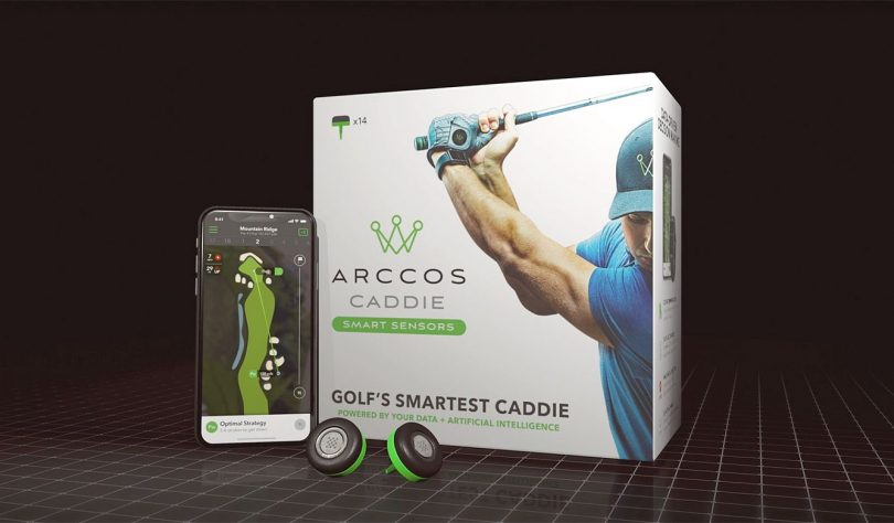 Arccos Caddie Smart Sensors Featuring Golf’s First-Ever A.I. Powered GPS Rangefinder