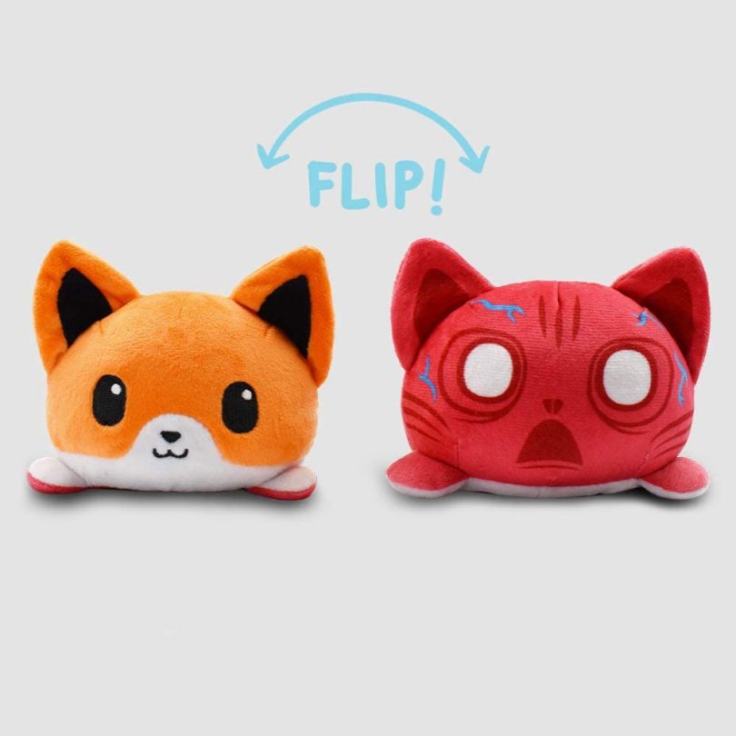 TeeTurtle | Reversible | Cute Mini Plushies | Scaredy Fox