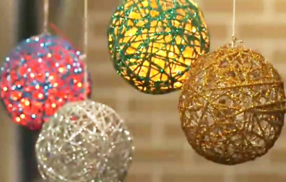 Asian Hobby Crafts DIY Balloon Yarn Orb Making Kit