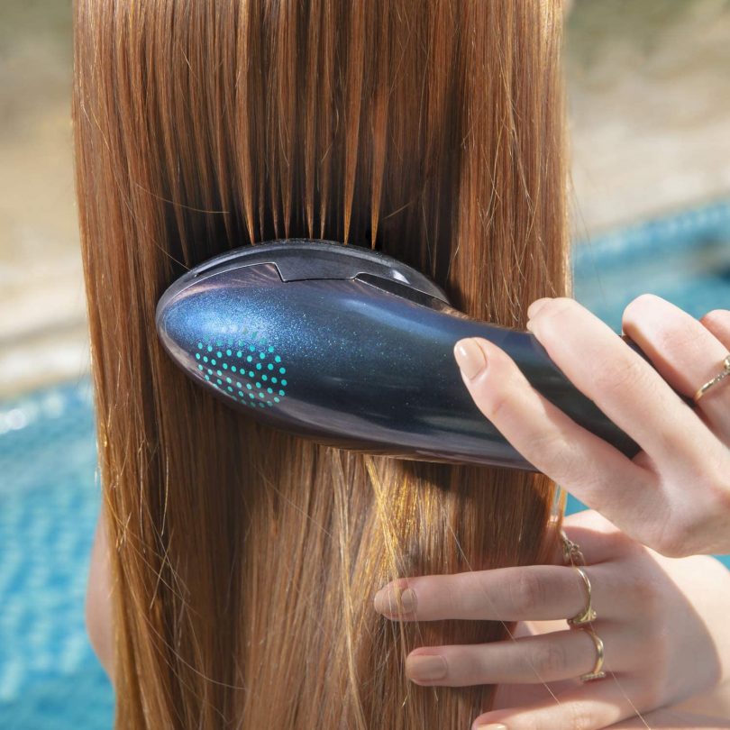 DAFNI Allure Portable Hair Straightening Brush » Petagadget