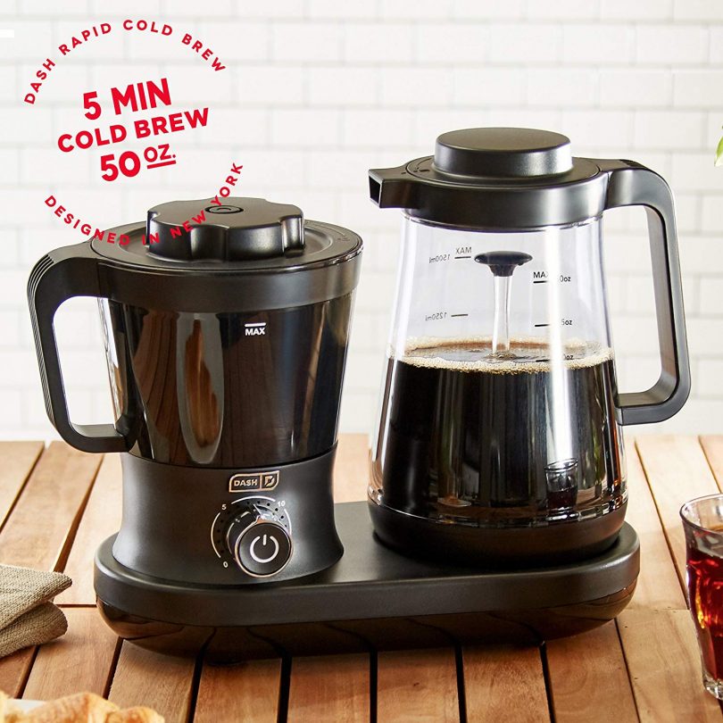 Dash DCBCM550BK Cold Brew Coffee Maker With Easy Pour Spout
