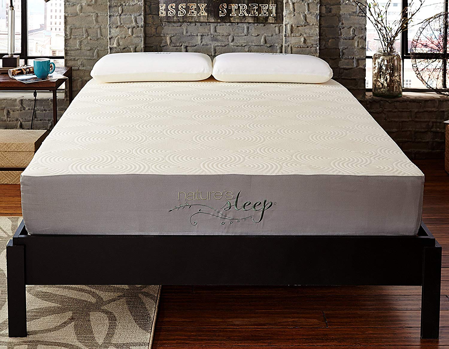 nature's sleep gel memory-foam 14 mattress