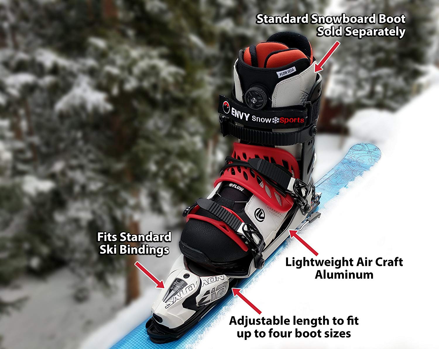 Envy Ski Boot Frame – Comfortable Ski Boots