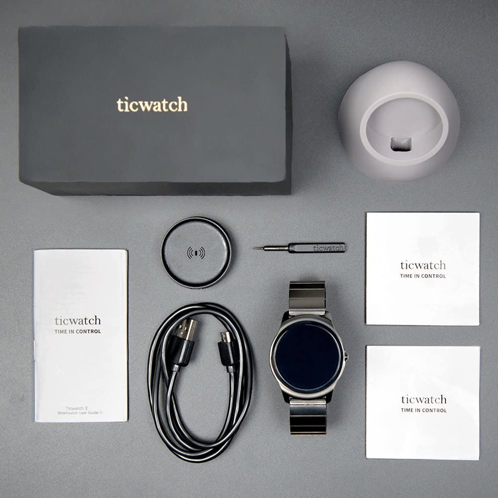 Ticwatch 2 Classic 42mm Stainless Steel Smartwatch